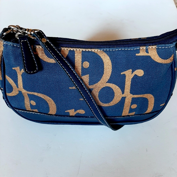 Super Cute Blue and Gold Women's Bag - Picture 2 of 11